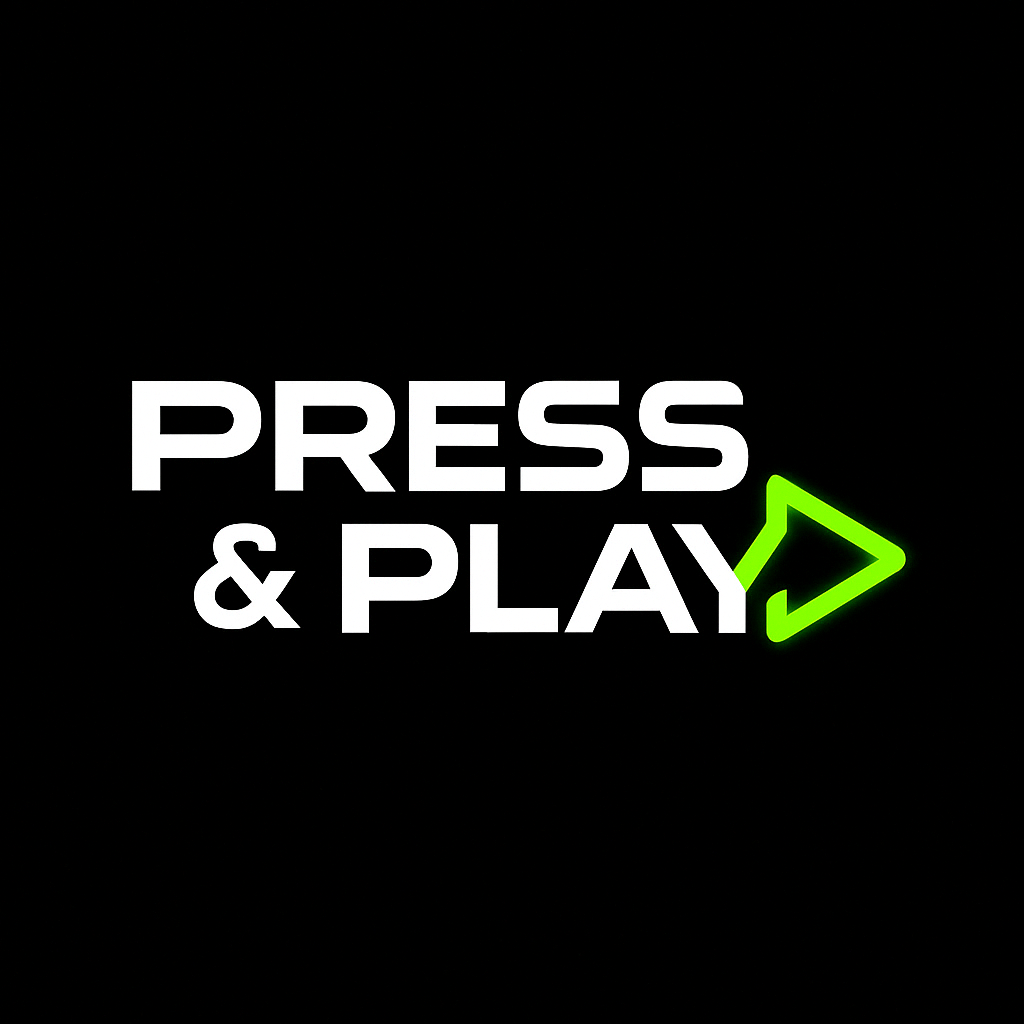 Black and green logo